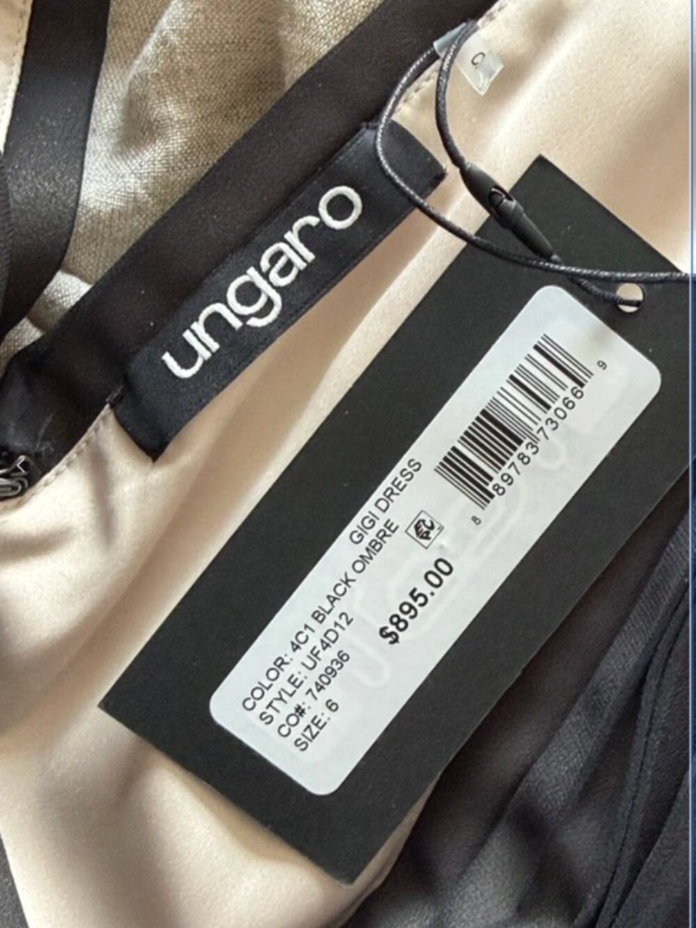 Ungaro Gigi Ombre Ball Gown - Picture 3 of 7